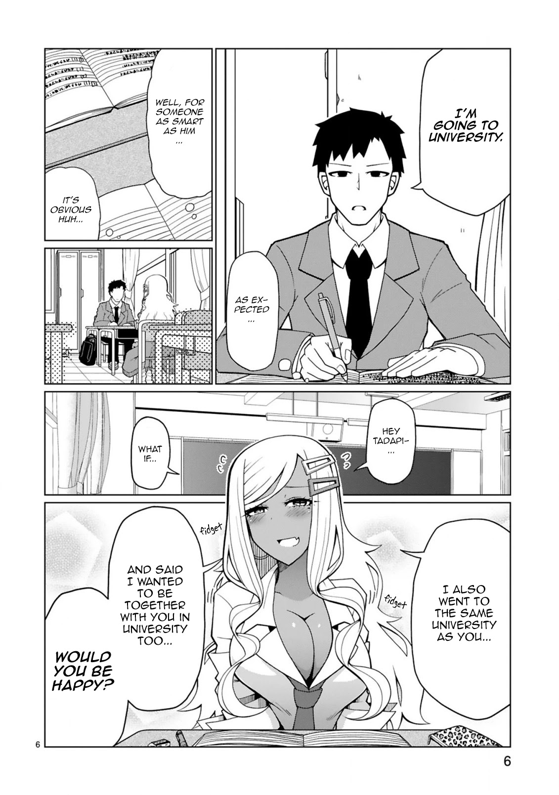 Tedama ni Toritai Kurokiya-san Chapter 4 page 6 - Chapter 4: I want to decide on my future plans