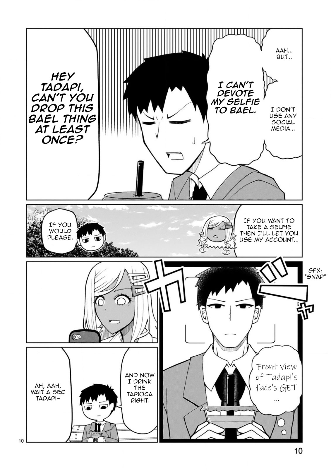 Tedama ni Toritai Kurokiya-san Chapter 5 page 10 - Chapter 5: I want to get Tapioka