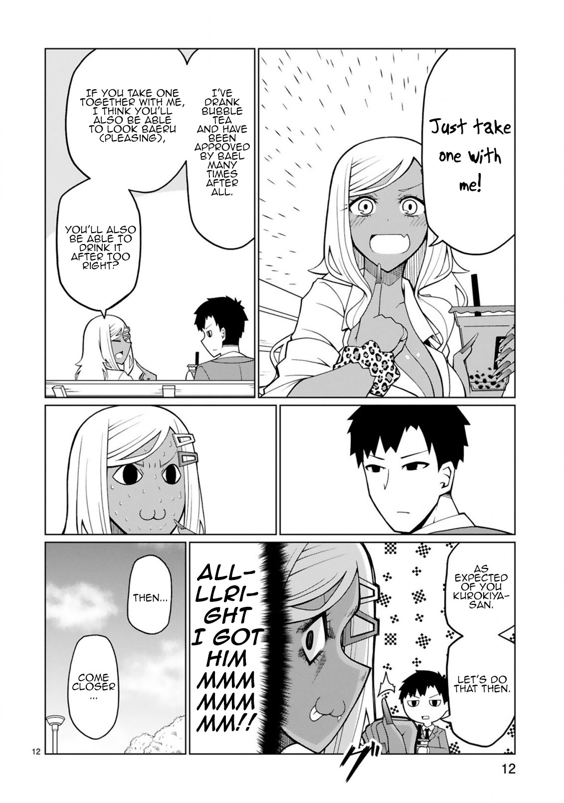 Tedama ni Toritai Kurokiya-san Chapter 5 page 12 - Chapter 5: I want to get Tapioka