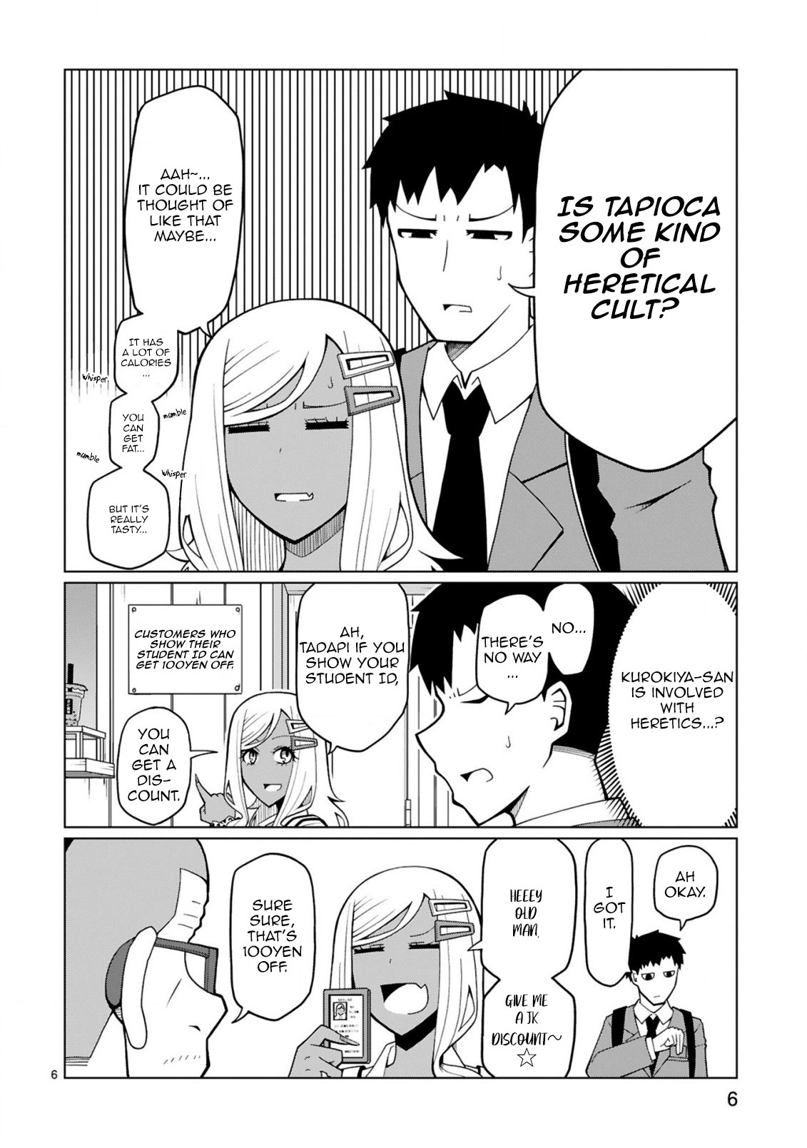 Tedama ni Toritai Kurokiya-san Chapter 5 page 6 - Chapter 5: I want to get Tapioka