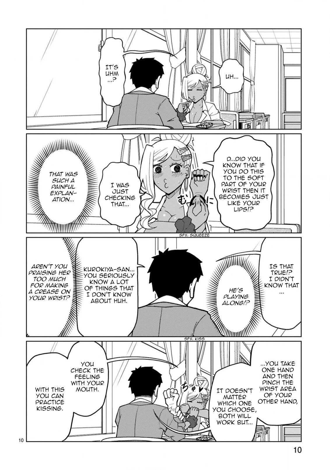 Tedama ni Toritai Kurokiya-san Chapter 6 page 10 - Chapter 6: I want to become a wall to support the ship I'm watching over.