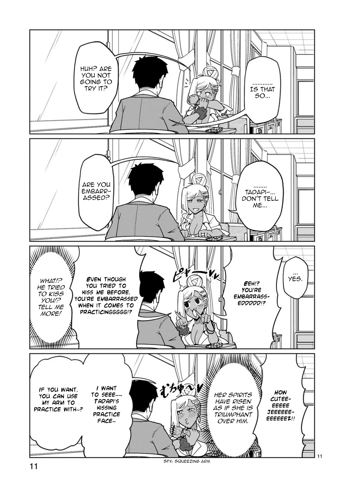 Tedama ni Toritai Kurokiya-san Chapter 6 page 11 - Chapter 6: I want to become a wall to support the ship I'm watching over.