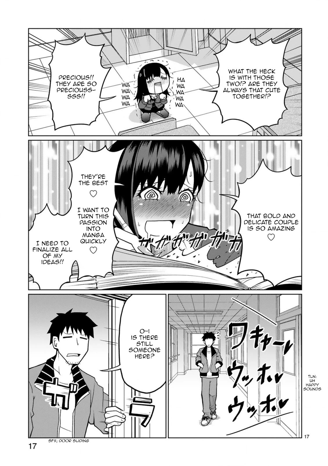 Tedama ni Toritai Kurokiya-san Chapter 6 page 17 - Chapter 6: I want to become a wall to support the ship I'm watching over.
