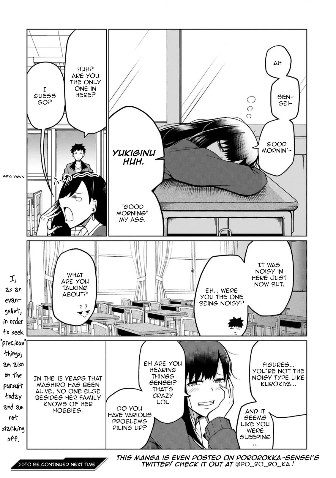 Tedama ni Toritai Kurokiya-san Chapter 6 page 18 - Chapter 6: I want to become a wall to support the ship I'm watching over.