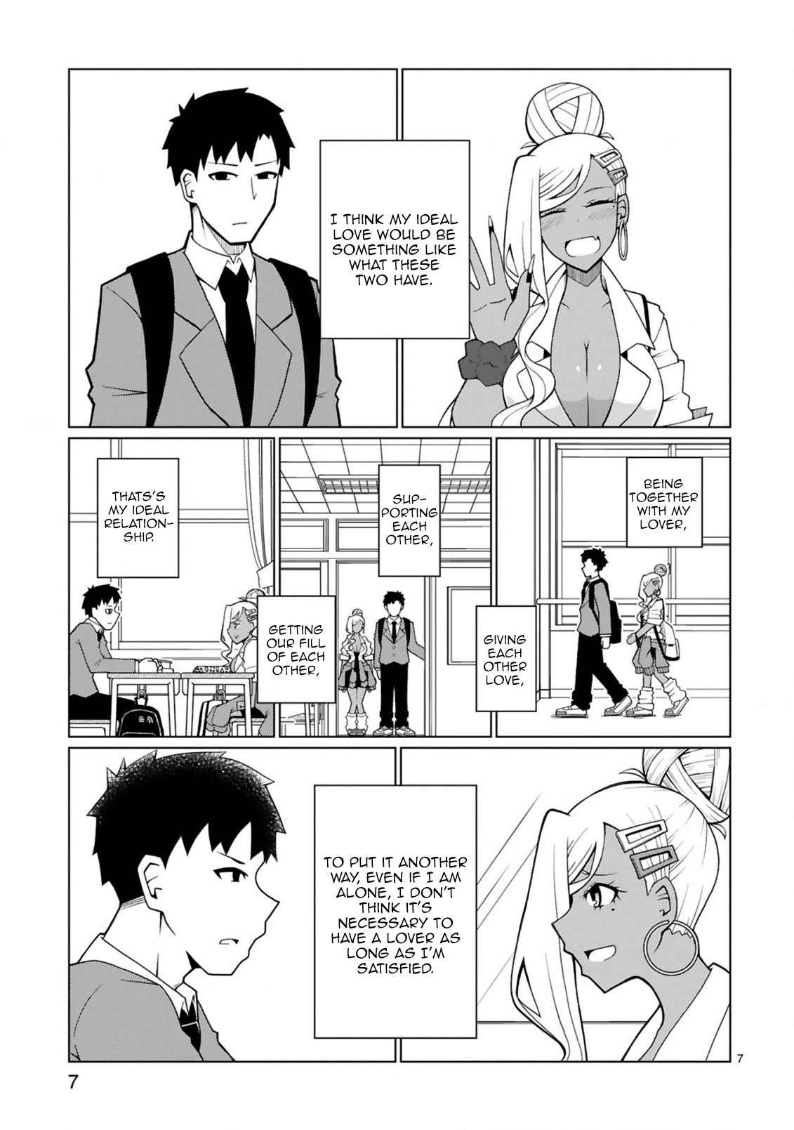 Tedama ni Toritai Kurokiya-san Chapter 6 page 7 - Chapter 6: I want to become a wall to support the ship I'm watching over.