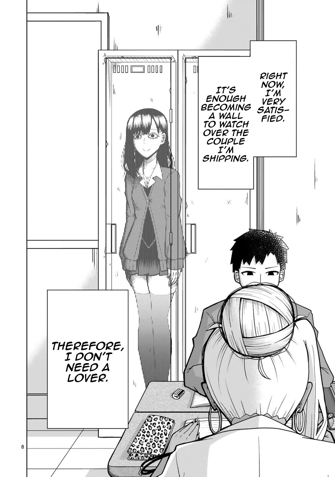 Tedama ni Toritai Kurokiya-san Chapter 6 page 8 - Chapter 6: I want to become a wall to support the ship I'm watching over.