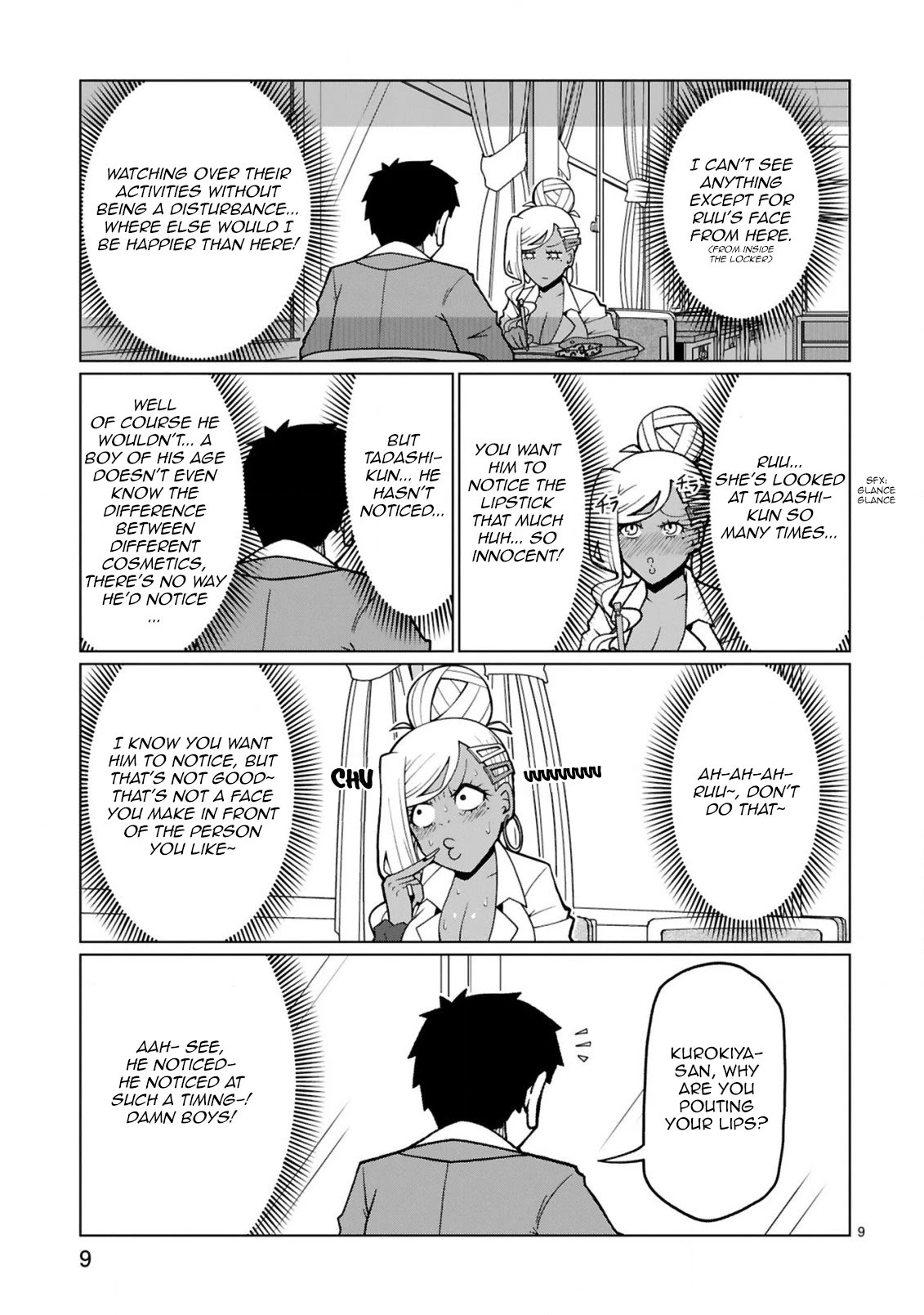 Tedama ni Toritai Kurokiya-san Chapter 6 page 9 - Chapter 6: I want to become a wall to support the ship I'm watching over.