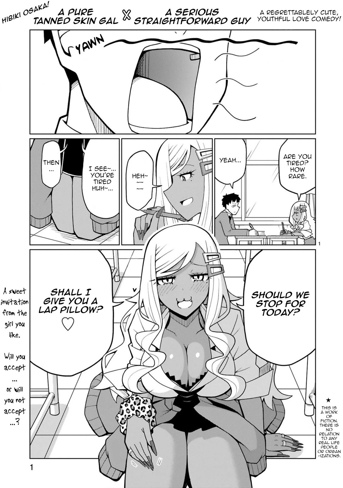 Tedama ni Toritai Kurokiya-san Chapter 7 page 1 - Chapter 7: I want to sleep