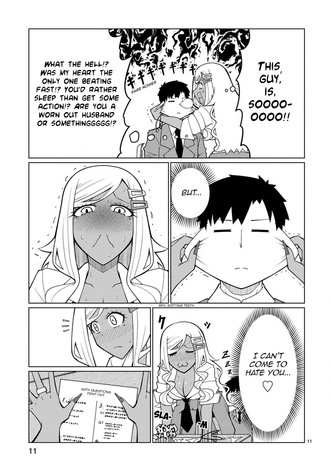 Tedama ni Toritai Kurokiya-san Chapter 7 page 11 - Chapter 7: I want to sleep
