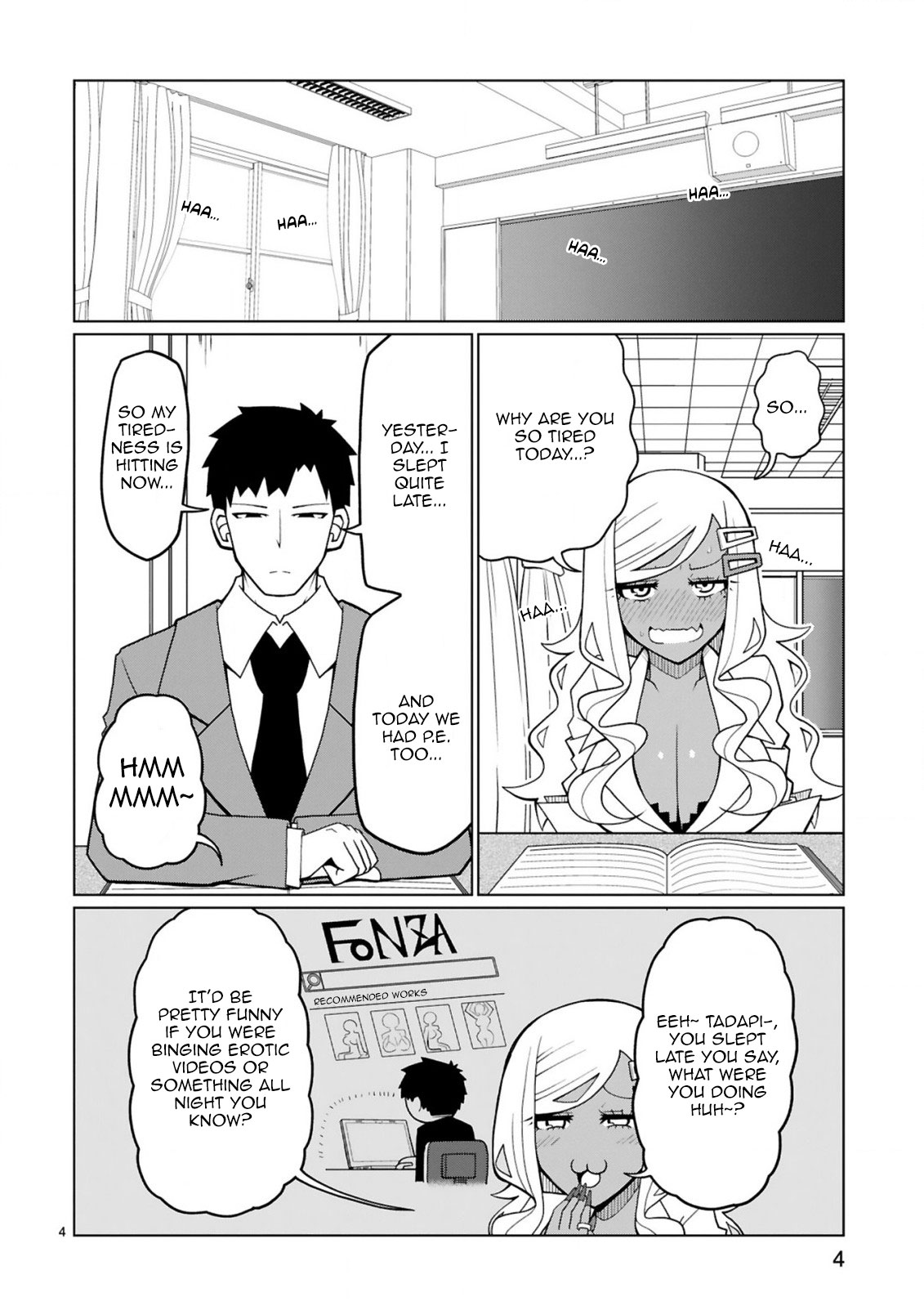 Tedama ni Toritai Kurokiya-san Chapter 7 page 4 - Chapter 7: I want to sleep