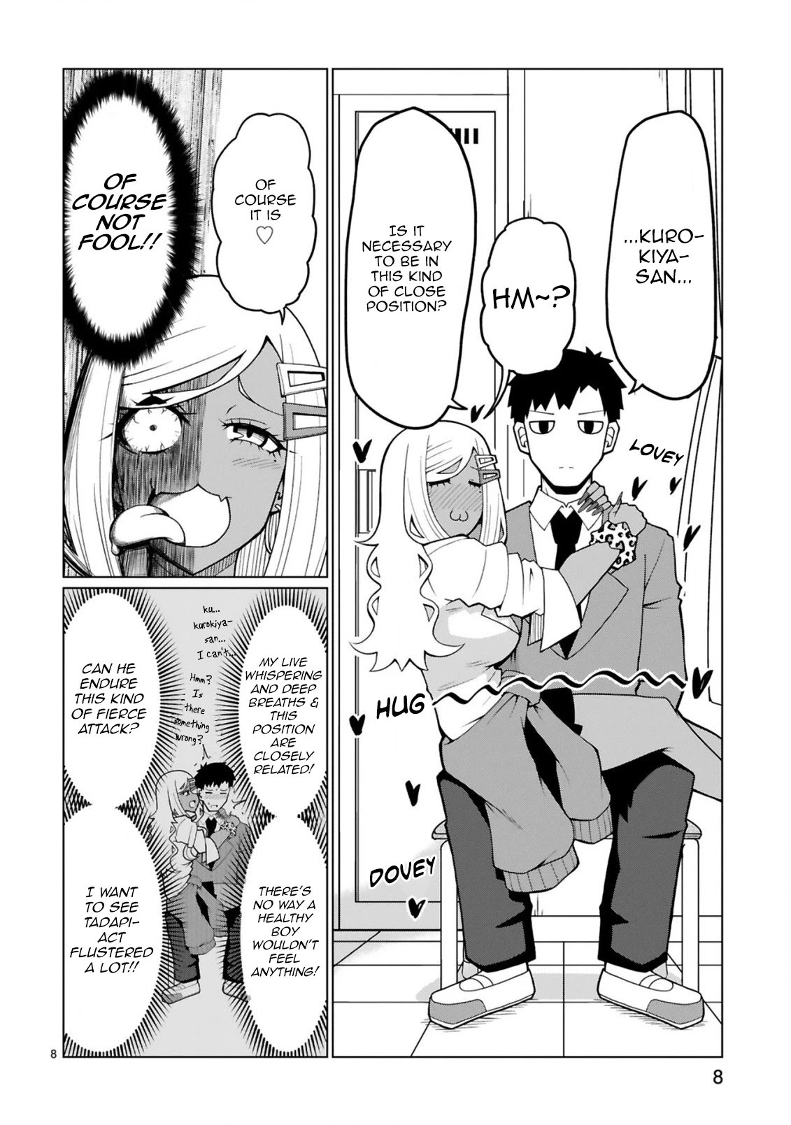 Tedama ni Toritai Kurokiya-san Chapter 7 page 8 - Chapter 7: I want to sleep