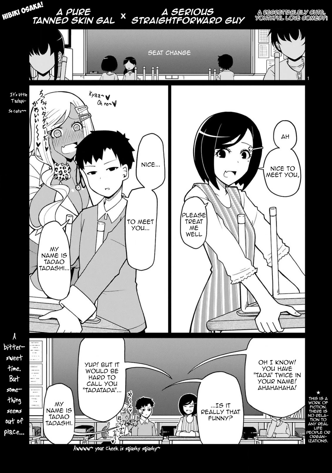Tedama ni Toritai Kurokiya-san Chapter 8 page 1 - Chapter 8: I said it