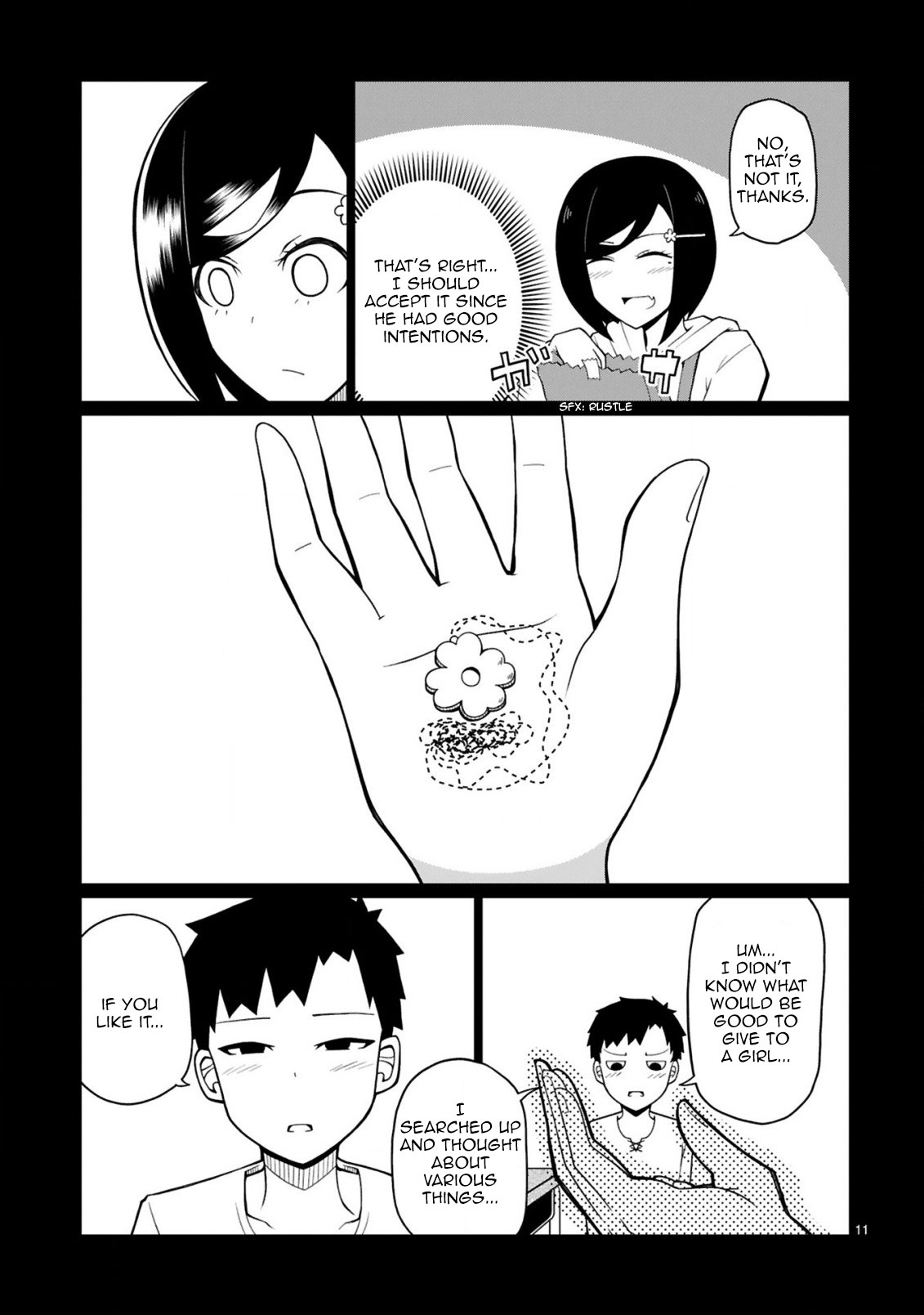 Tedama ni Toritai Kurokiya-san Chapter 8 page 11 - Chapter 8: I said it