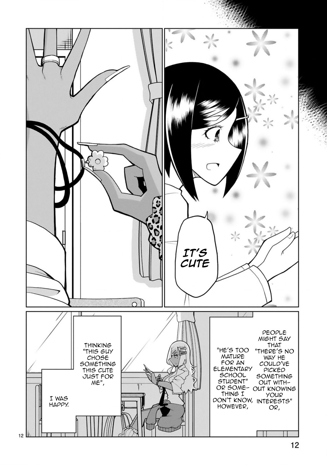 Tedama ni Toritai Kurokiya-san Chapter 8 page 12 - Chapter 8: I said it