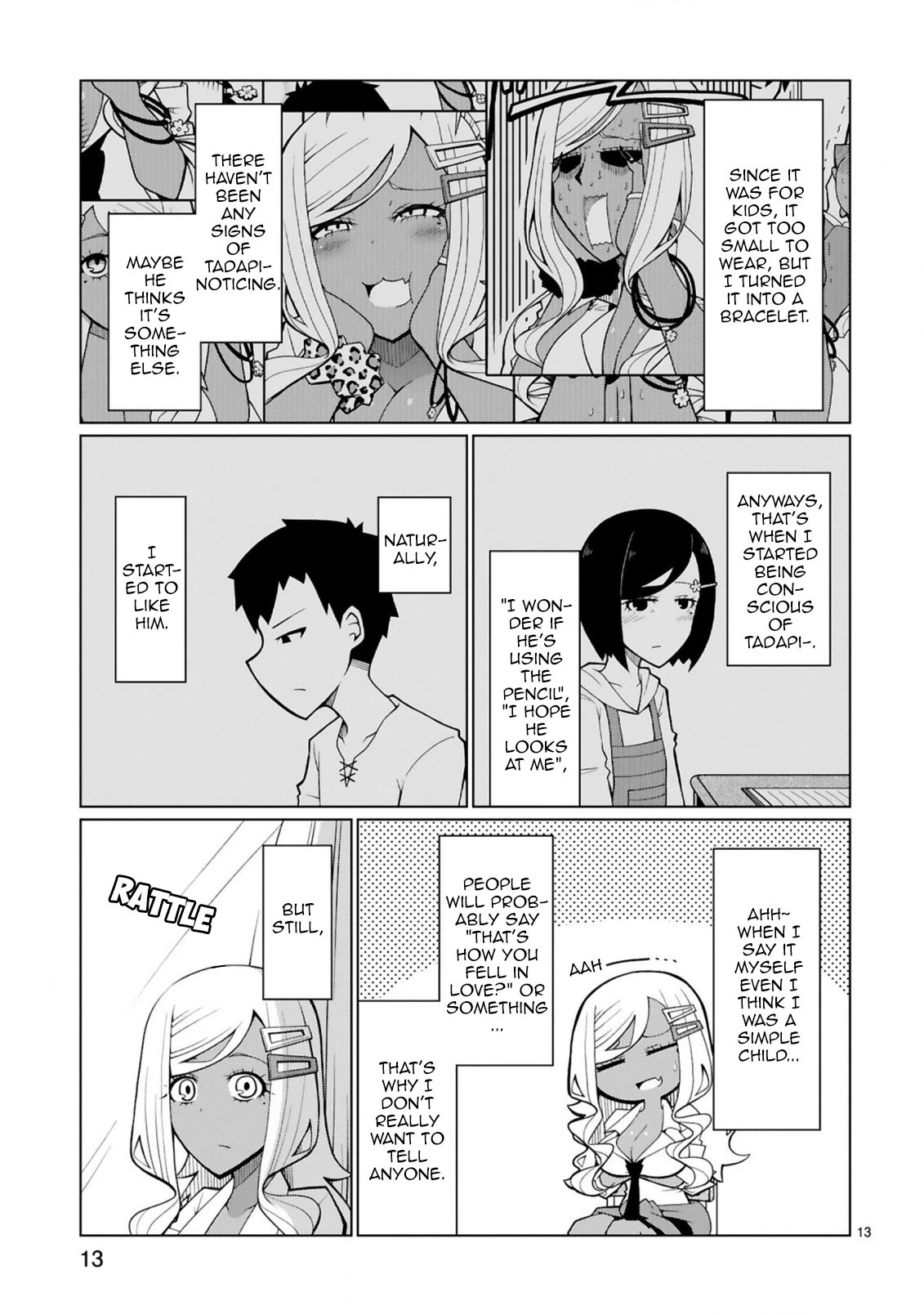 Tedama ni Toritai Kurokiya-san Chapter 8 page 13 - Chapter 8: I said it