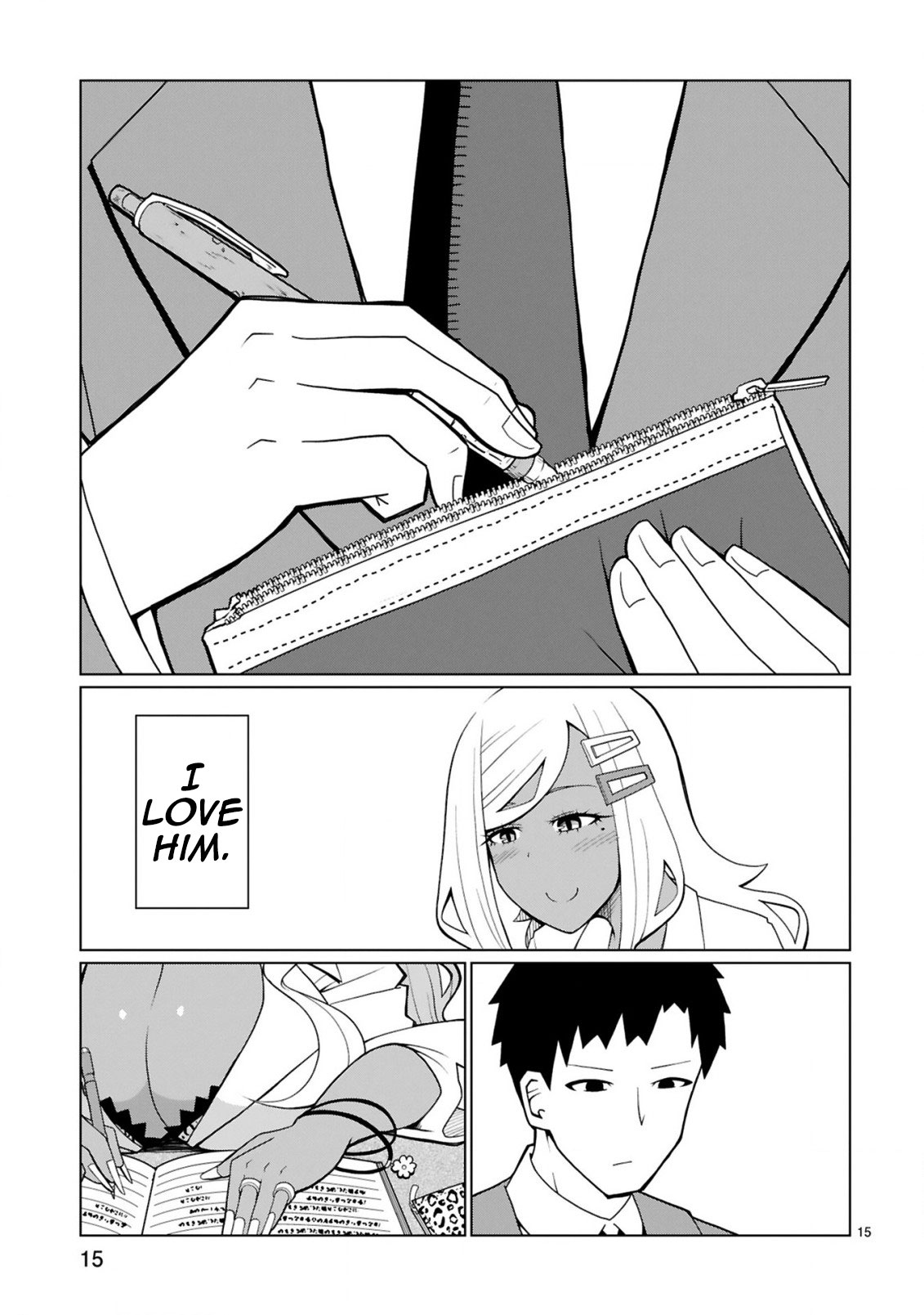 Tedama ni Toritai Kurokiya-san Chapter 8 page 15 - Chapter 8: I said it
