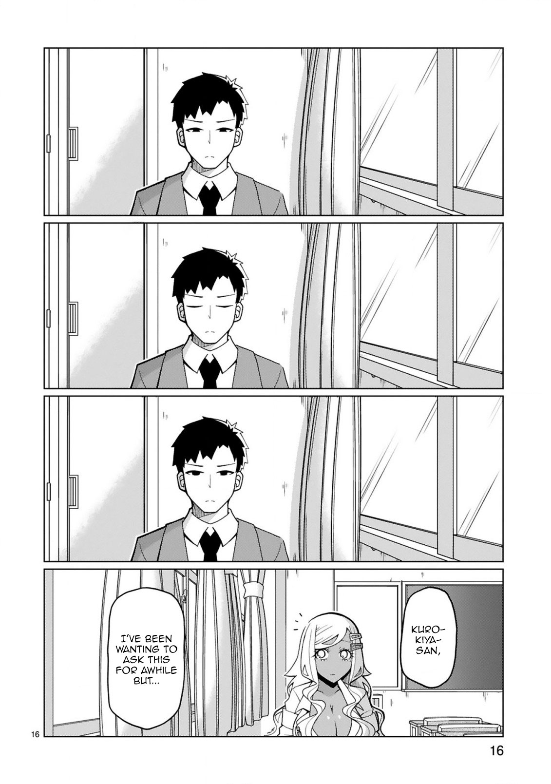 Tedama ni Toritai Kurokiya-san Chapter 8 page 16 - Chapter 8: I said it