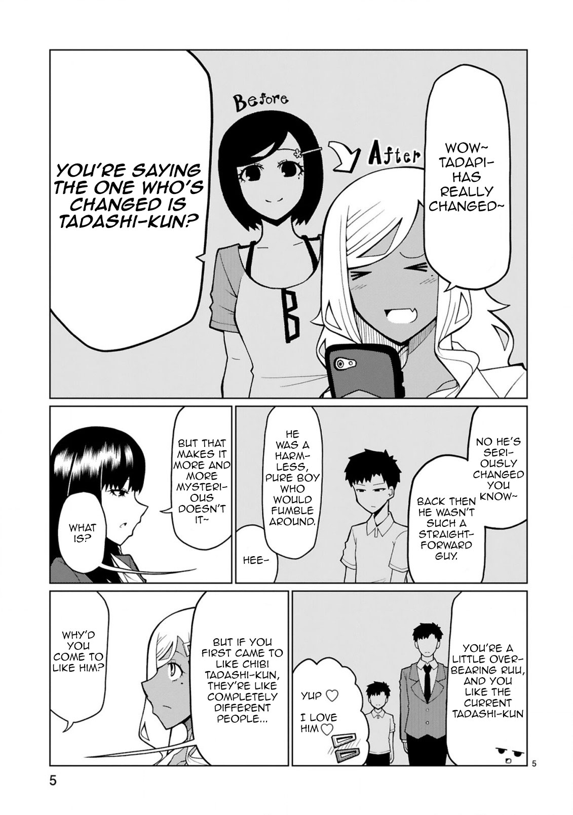 Tedama ni Toritai Kurokiya-san Chapter 8 page 5 - Chapter 8: I said it
