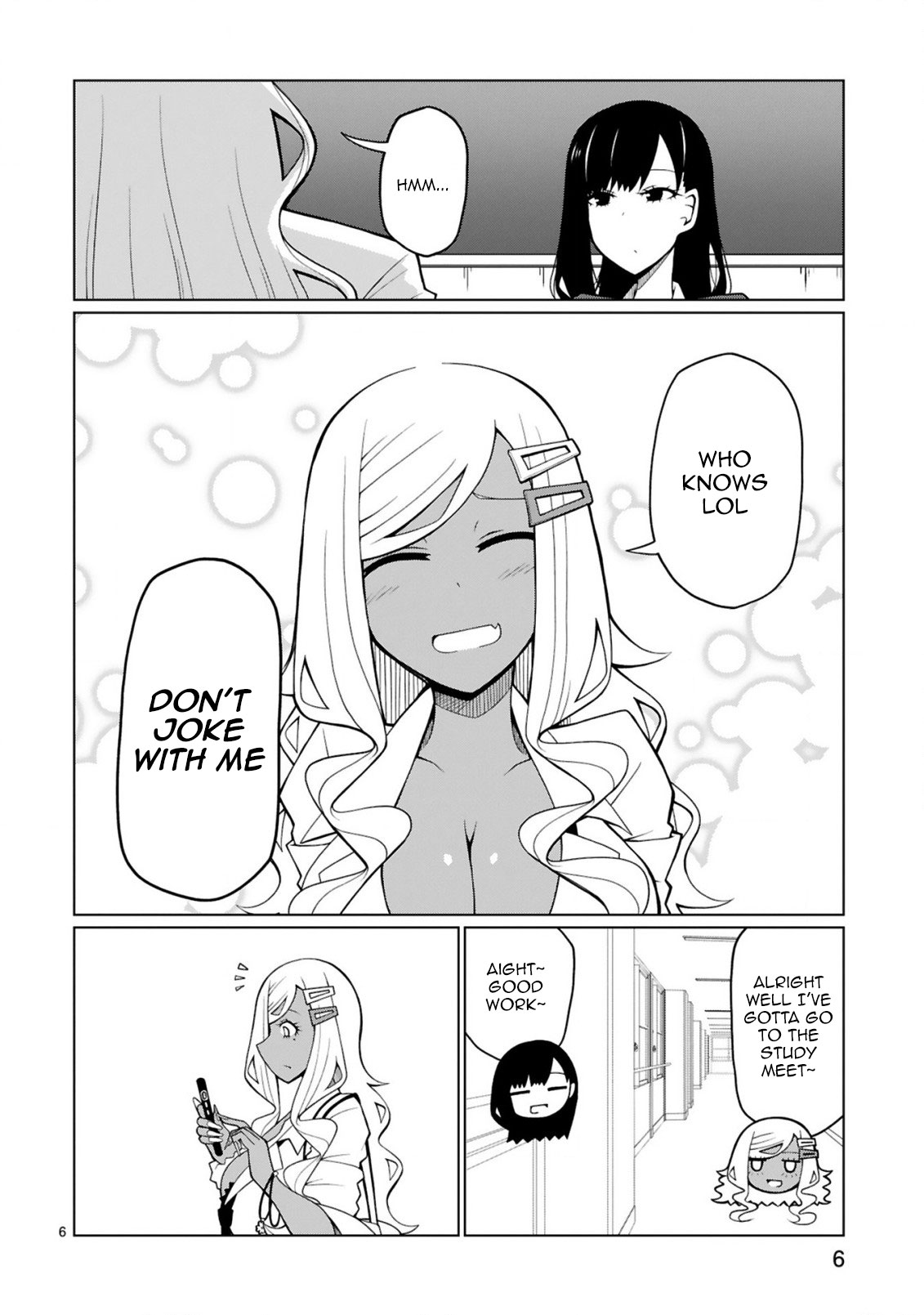 Tedama ni Toritai Kurokiya-san Chapter 8 page 6 - Chapter 8: I said it
