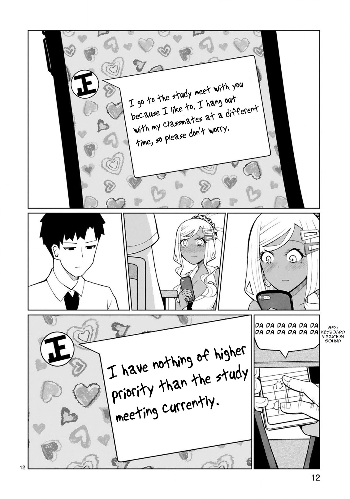 Tedama ni Toritai Kurokiya-san Chapter 9 page 12 - Chapter 9: I want to hint at it