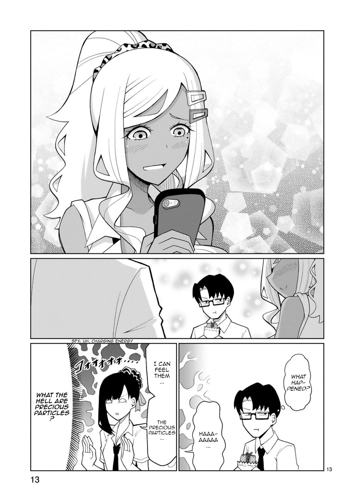 Tedama ni Toritai Kurokiya-san Chapter 9 page 13 - Chapter 9: I want to hint at it
