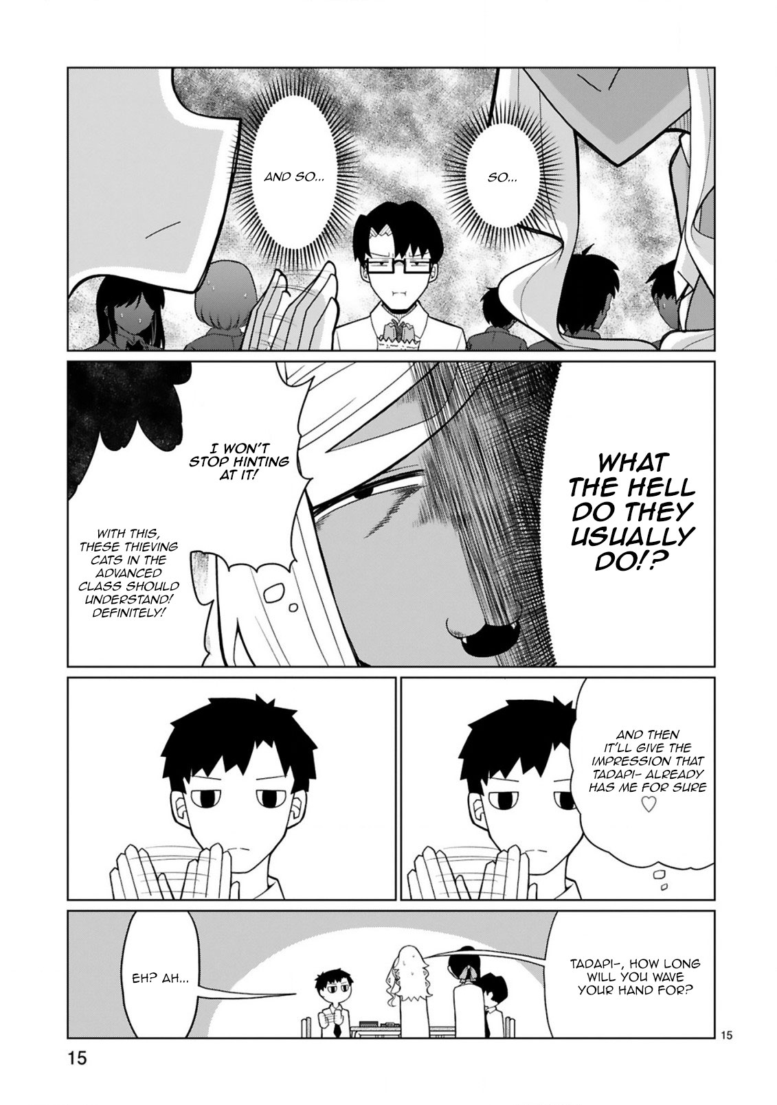 Tedama ni Toritai Kurokiya-san Chapter 9 page 15 - Chapter 9: I want to hint at it