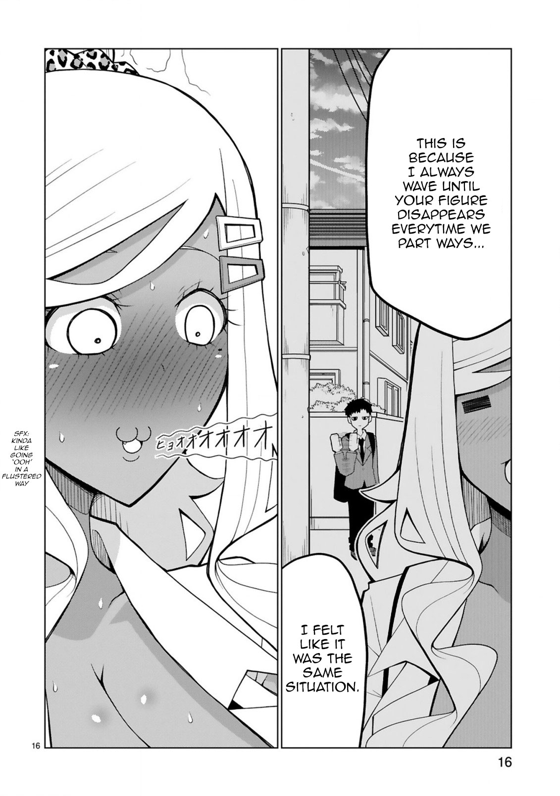 Tedama ni Toritai Kurokiya-san Chapter 9 page 16 - Chapter 9: I want to hint at it