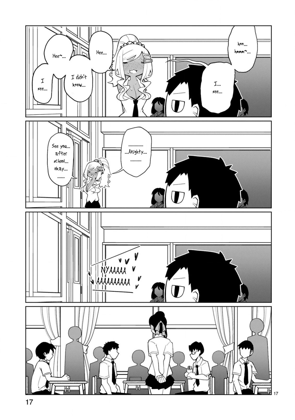 Tedama ni Toritai Kurokiya-san Chapter 9 page 17 - Chapter 9: I want to hint at it