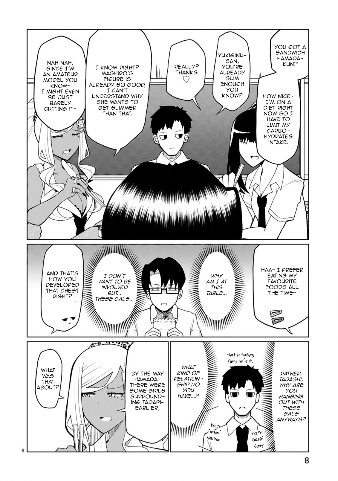 Tedama ni Toritai Kurokiya-san Chapter 9 page 8 - Chapter 9: I want to hint at it