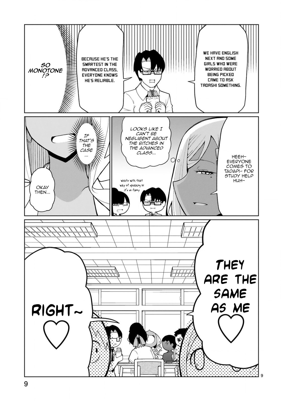 Tedama ni Toritai Kurokiya-san Chapter 9 page 9 - Chapter 9: I want to hint at it