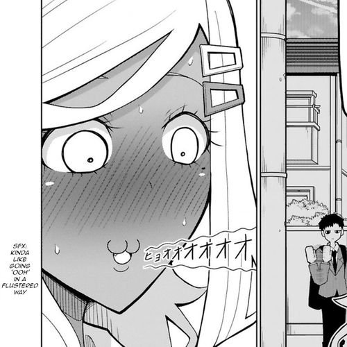 Tedama ni Toritai Kurokiya-san Chapter 9: I want to hint at it cover