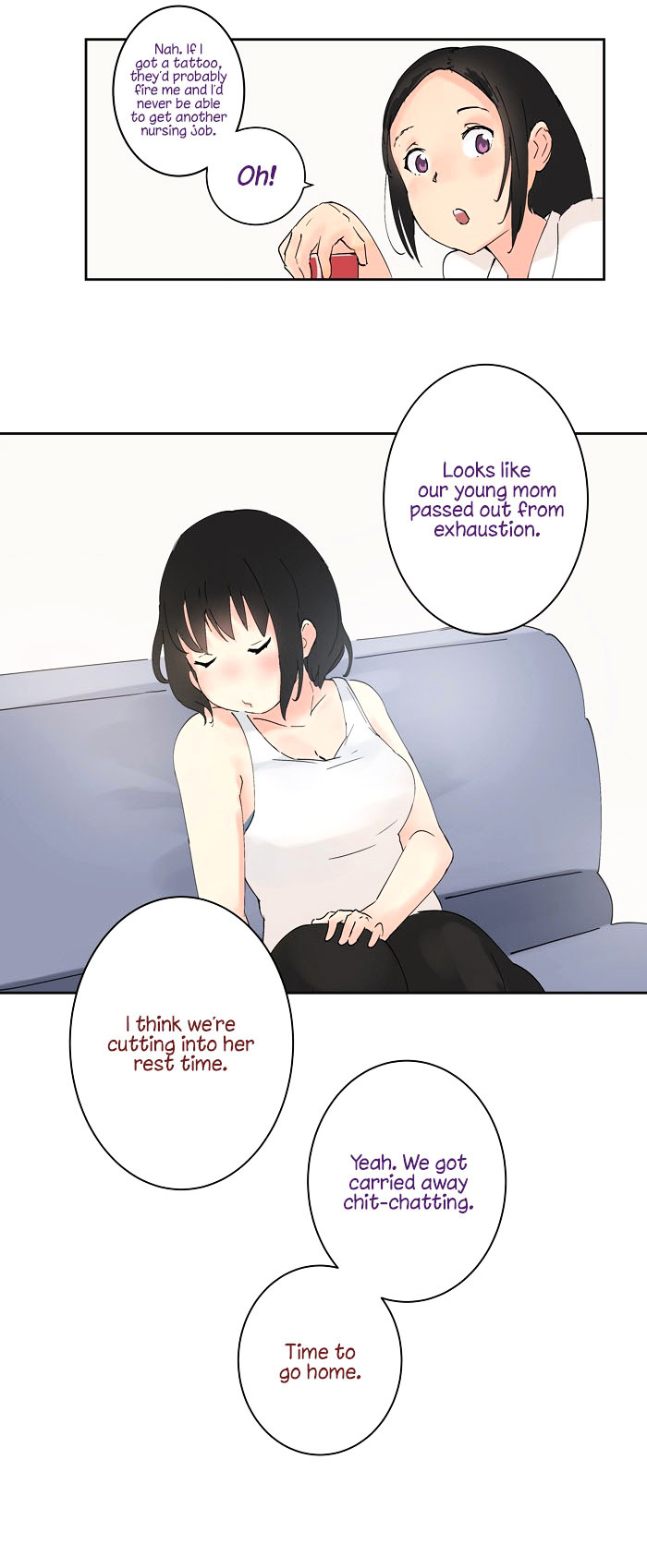 Teen Mom Chapter 16 page 36 - Chapter 16 : I'm pretty lucky, aren't I?