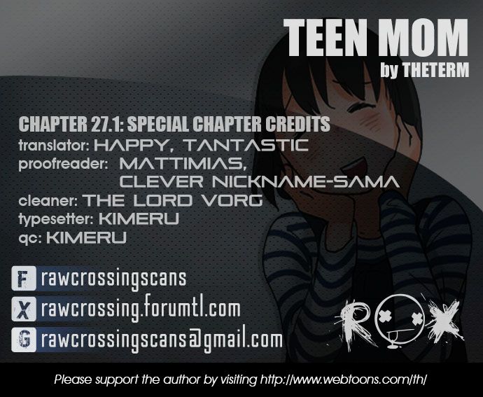 Teen Mom Chapter 27.1 page 1 - Chapter 27.1 : Special Chapter: Songkran Day