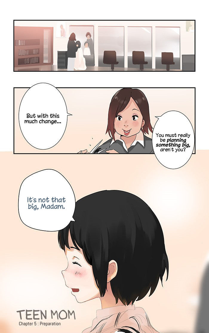 Teen Mom Chapter 5 page 4 - Chapter 5 : Preparation