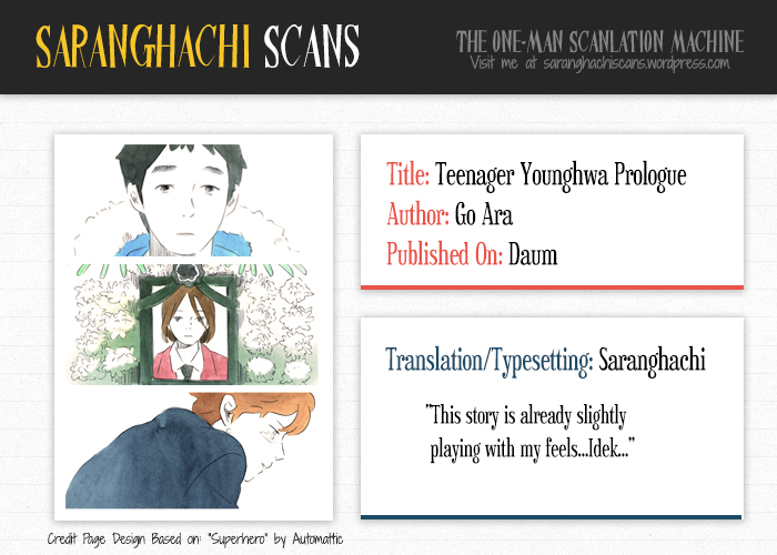 Teenager Younghwa Chapter 0.2 page 1 - Chapter 0 v2 : Prologue