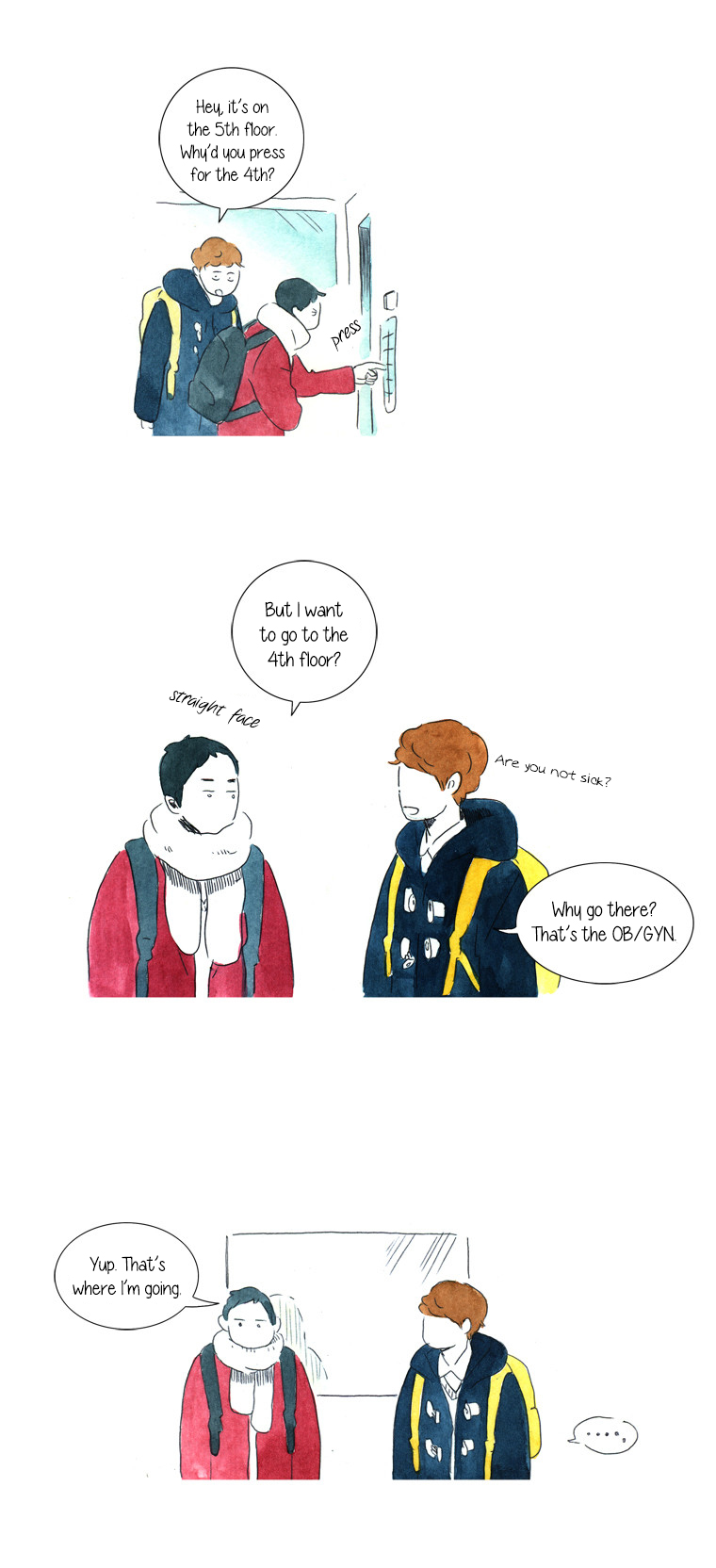 Teenager Younghwa Chapter 4.2 page 35 - Chapter 4 v2 : Chapter 4