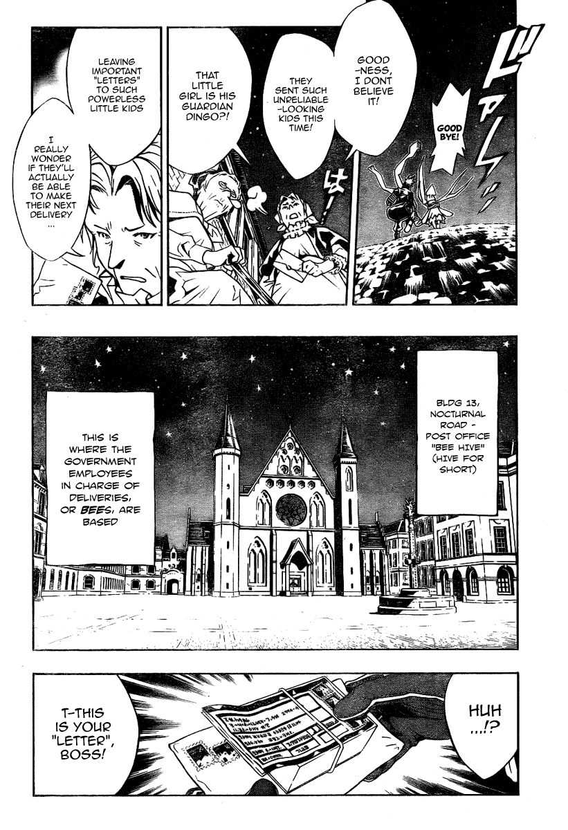 Tegami Bachi Chapter 0 page 6 - Chapter 0: vol.0: Oneshot - Letter Bee and Dingo