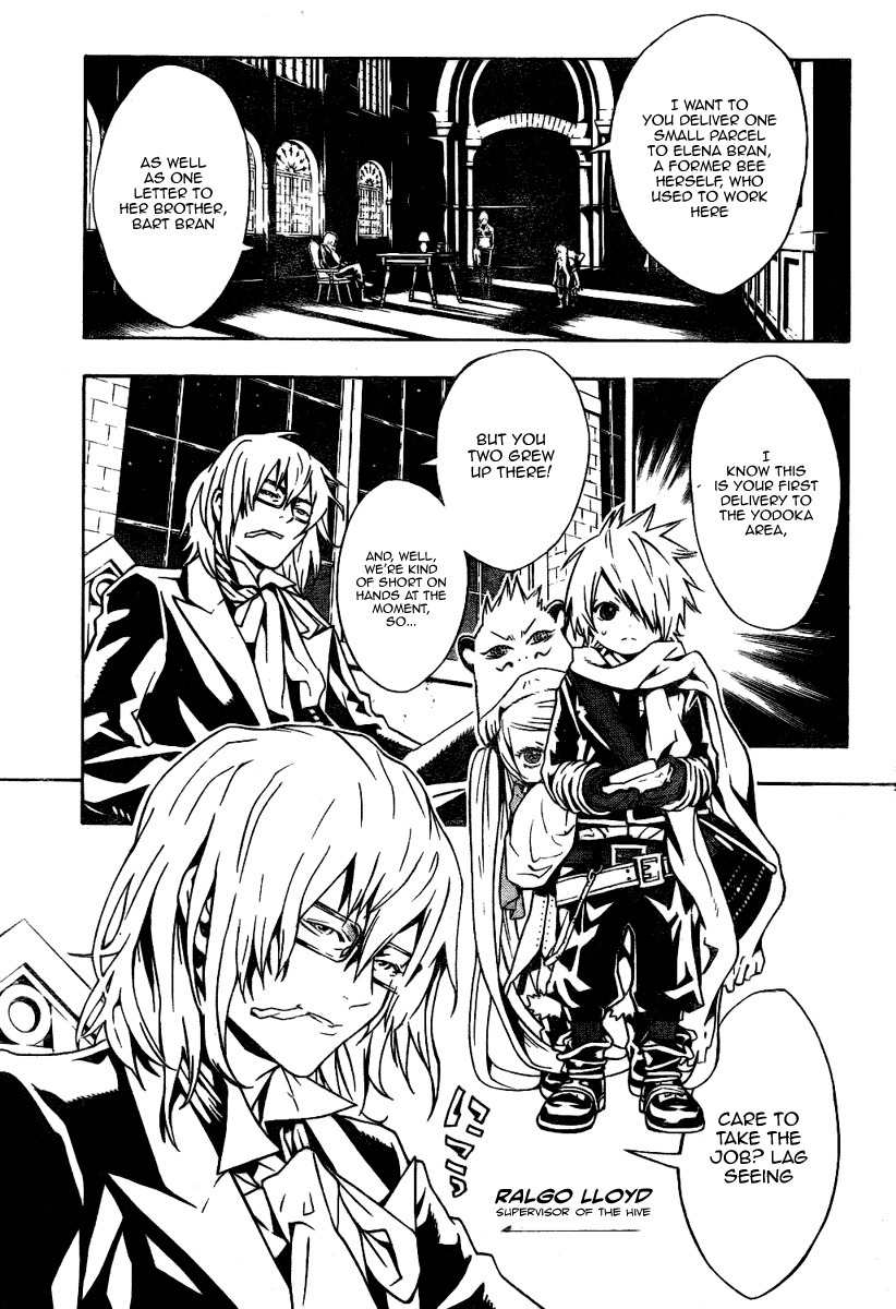 Tegami Bachi Chapter 0 page 7 - Chapter 0: vol.0: Oneshot - Letter Bee and Dingo