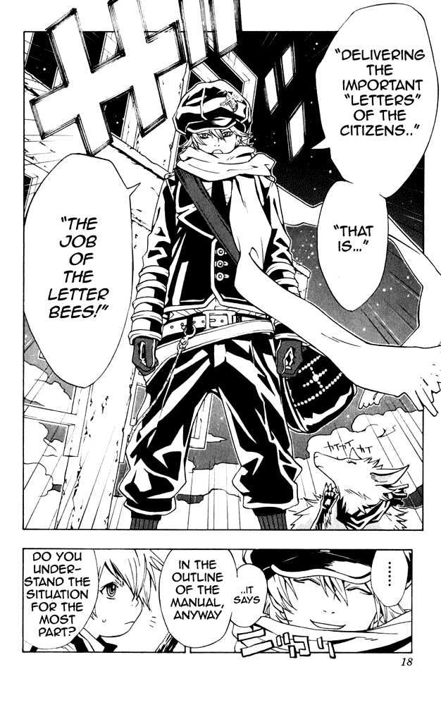 Tegami Bachi Chapter 1 page 18 - Chapter 1 : Letter and Letter Bee