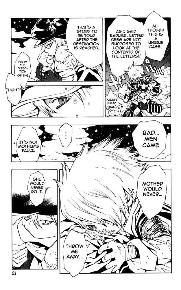 Tegami Bachi Chapter 1 page 21 - Chapter 1 : Letter and Letter Bee