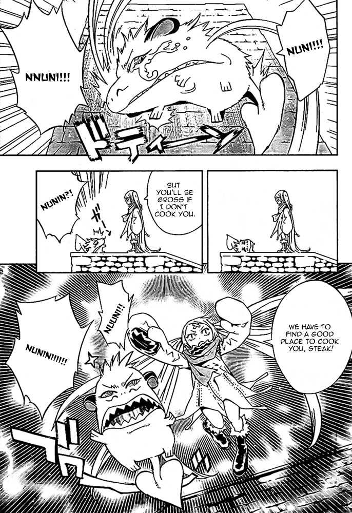 Tegami Bachi Chapter 18 page 13 - Chapter 18 : Bread and Pants