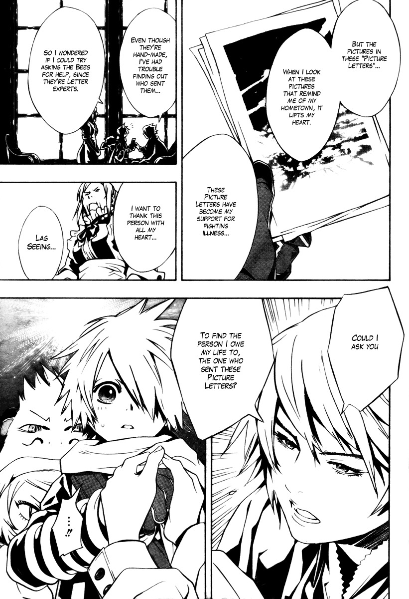 Tegami Bachi Chapter 19 page 13 - Chapter 19 : The Hydrangea-coloured Picture Letter