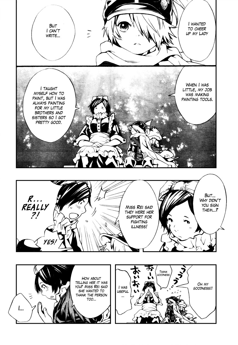 Tegami Bachi Chapter 19 page 22 - Chapter 19 : The Hydrangea-coloured Picture Letter