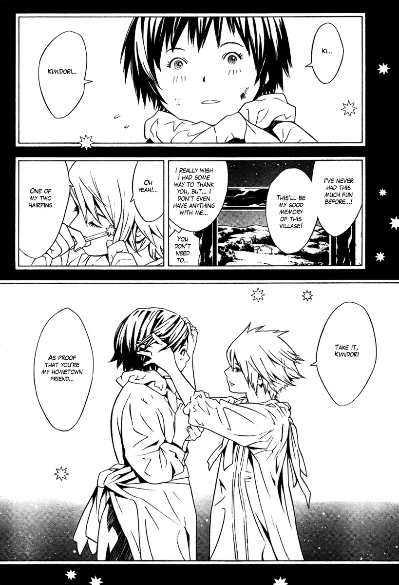 Tegami Bachi Chapter 19 page 34 - Chapter 19 : The Hydrangea-coloured Picture Letter