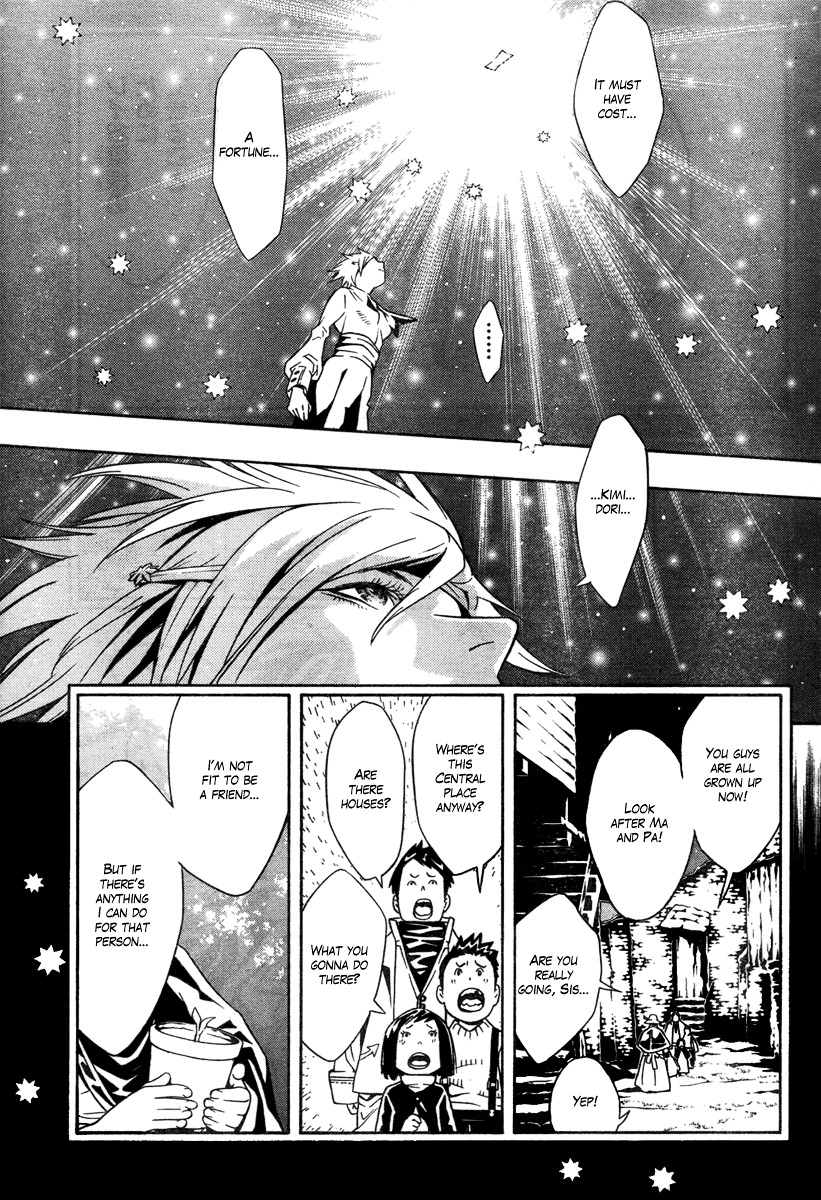 Tegami Bachi Chapter 19 page 37 - Chapter 19 : The Hydrangea-coloured Picture Letter