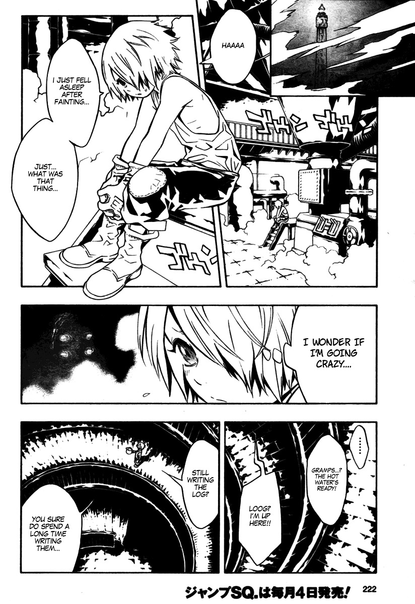 Tegami Bachi Chapter 20 page 10 - Chapter 20 : Lighthouse of Illusions in the Wilderness