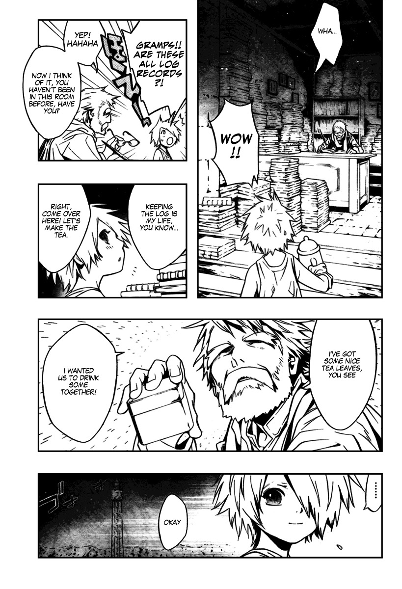 Tegami Bachi Chapter 20 page 11 - Chapter 20 : Lighthouse of Illusions in the Wilderness