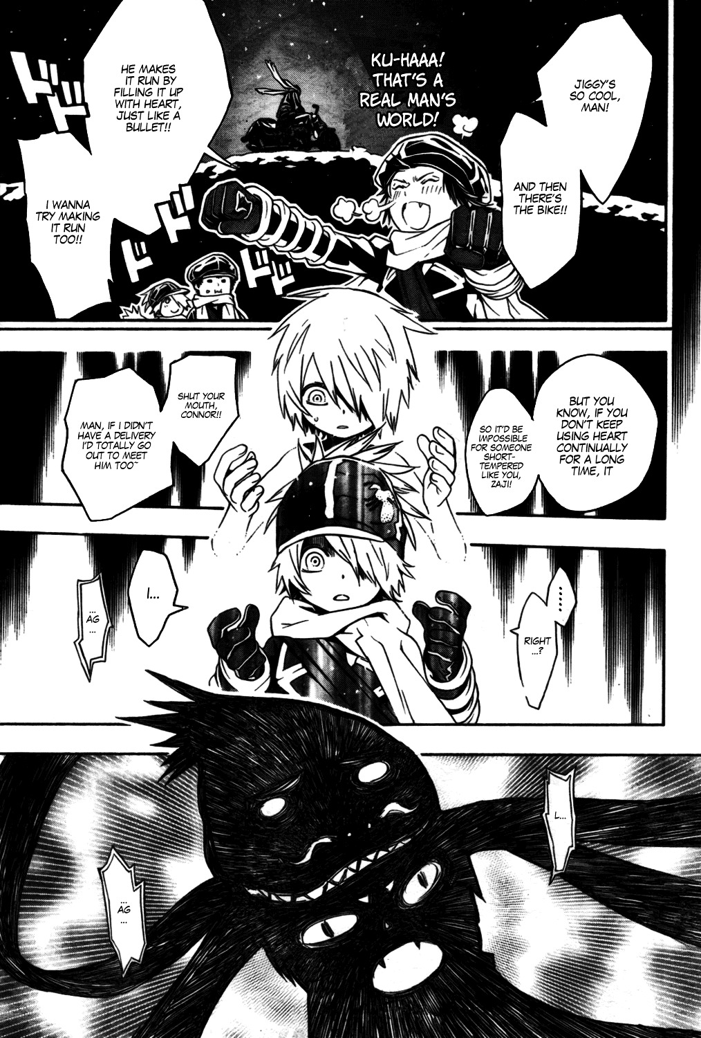 Tegami Bachi Chapter 20 page 19 - Chapter 20 : Lighthouse of Illusions in the Wilderness