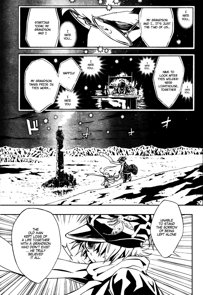 Tegami Bachi Chapter 20 page 33 - Chapter 20 : Lighthouse of Illusions in the Wilderness