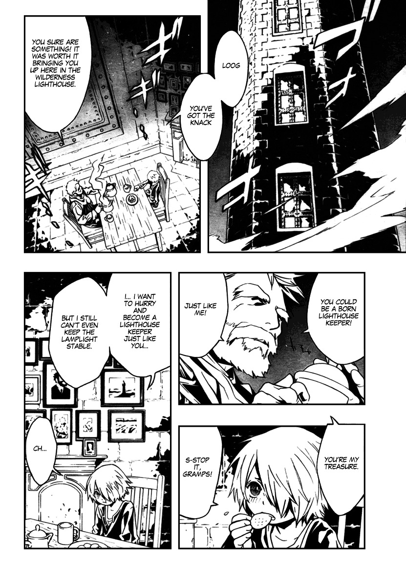 Tegami Bachi Chapter 20 page 4 - Chapter 20 : Lighthouse of Illusions in the Wilderness